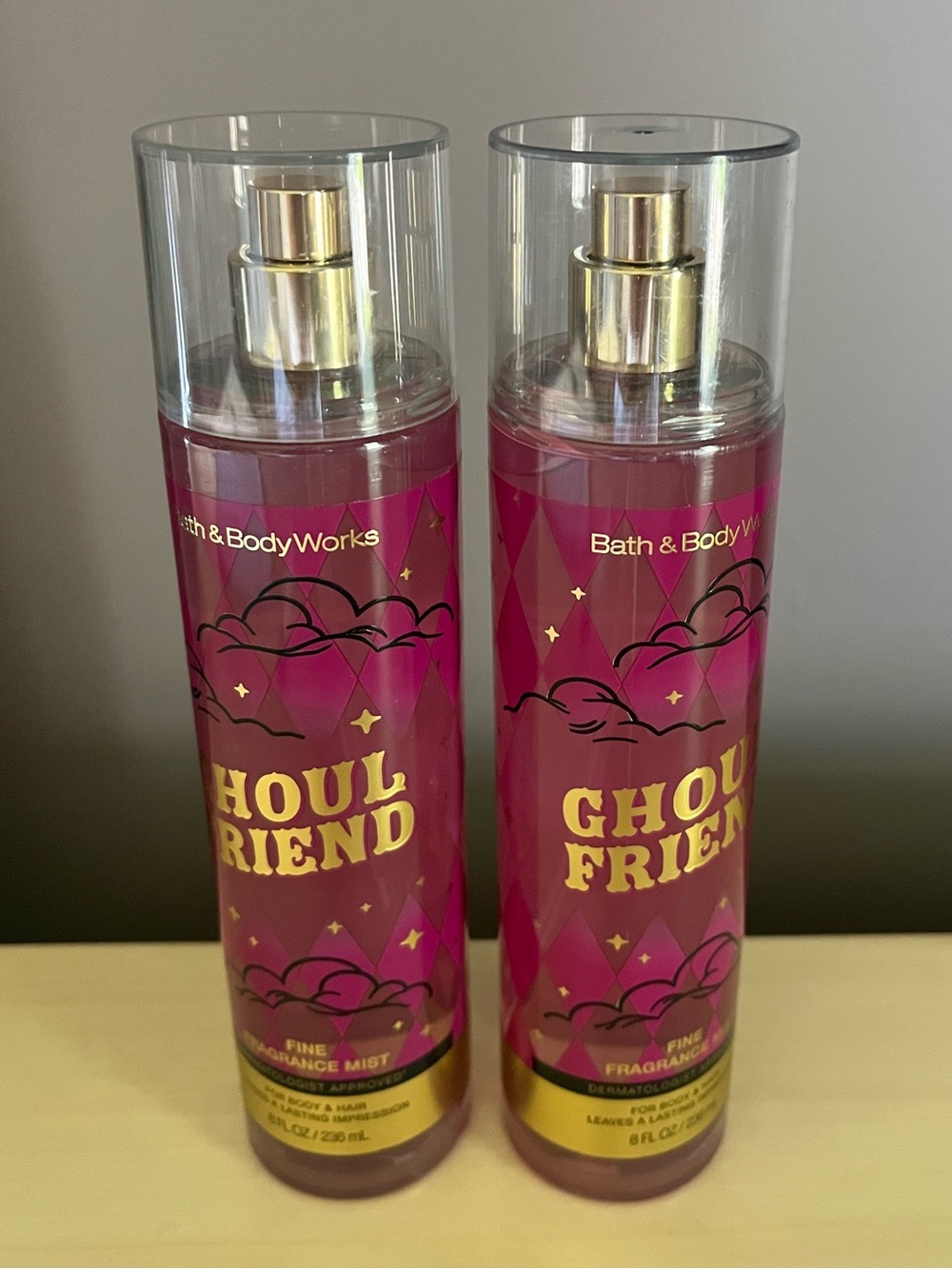 Two New Bath & Body Works Ghoul Friend Fine Fragrance Mists